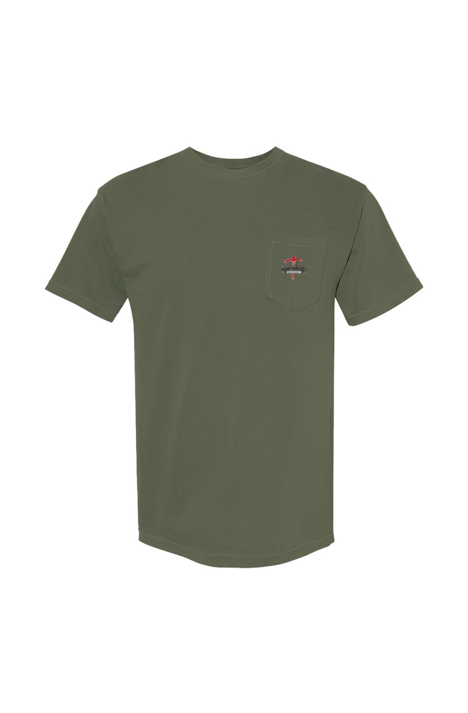 Be Still and Rest Heavyweight Pocket-T-Shirt