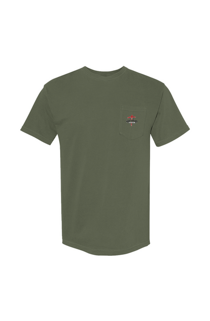 Be Still and Rest Heavyweight Pocket-T-Shirt