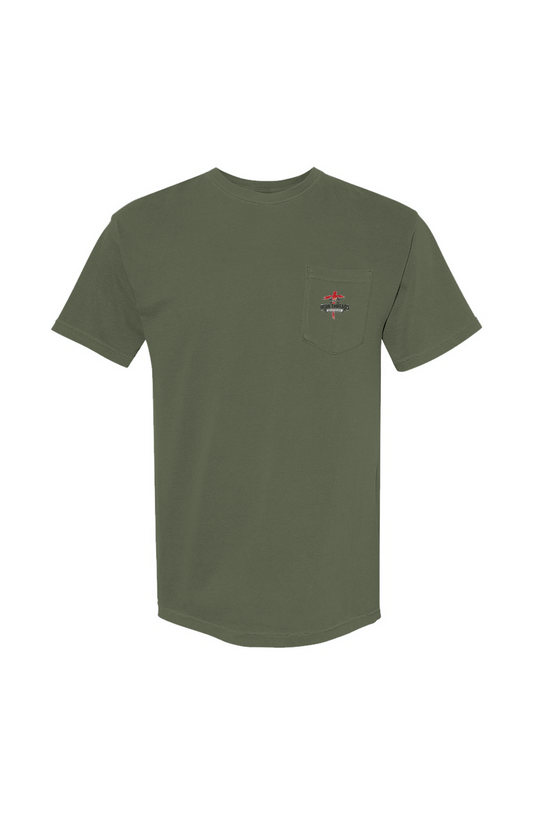 Be Still and Rest Heavyweight Pocket-T-Shirt
